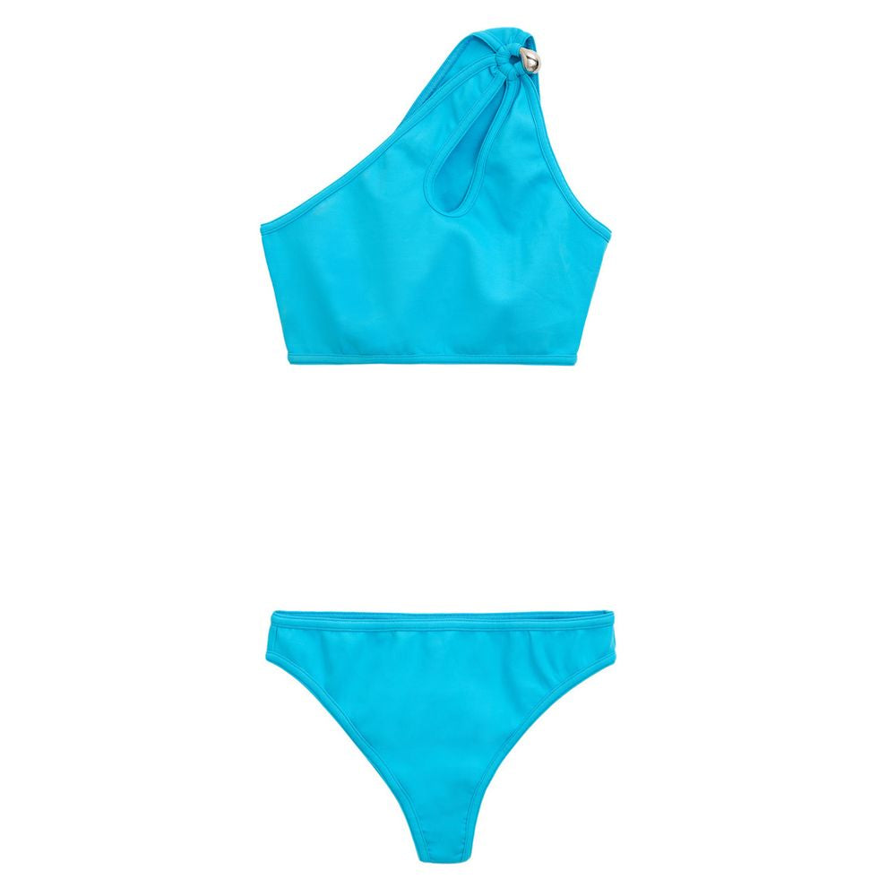 Türkiser Polyamid-Bikini