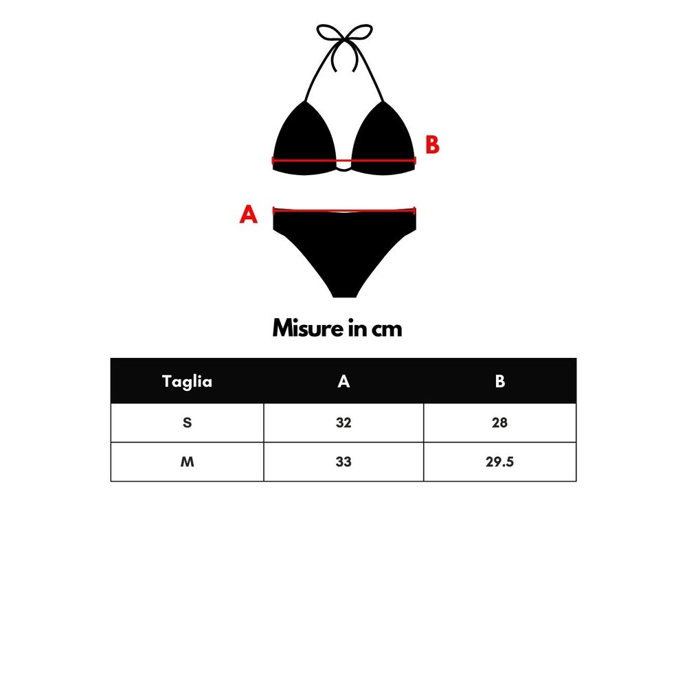 Türkiser Polyamid-Bikini