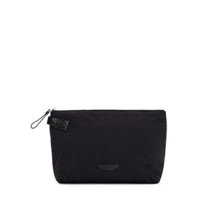 Schwarze Nylon-Clutch
