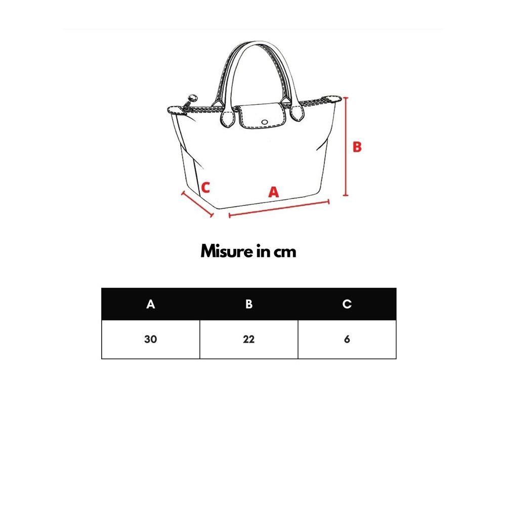 Schwarze Nylon-Clutch