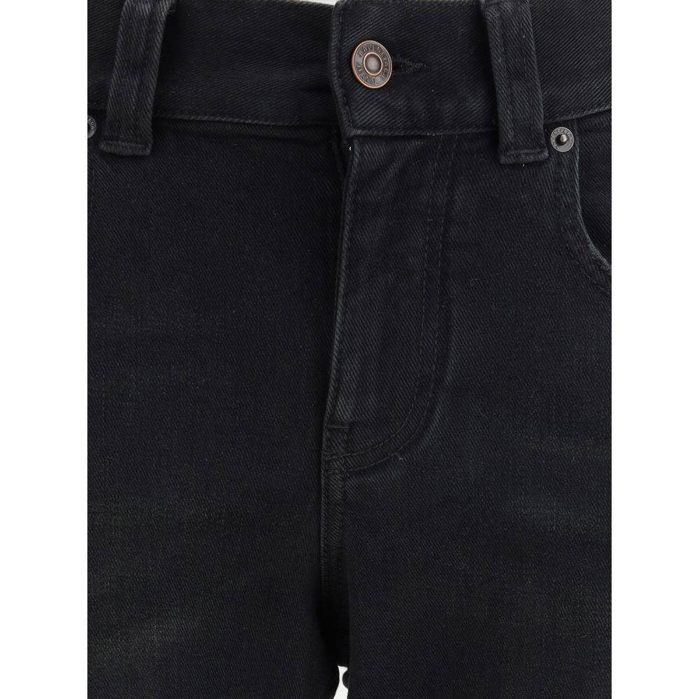 Schmale Bootcut-Jeans