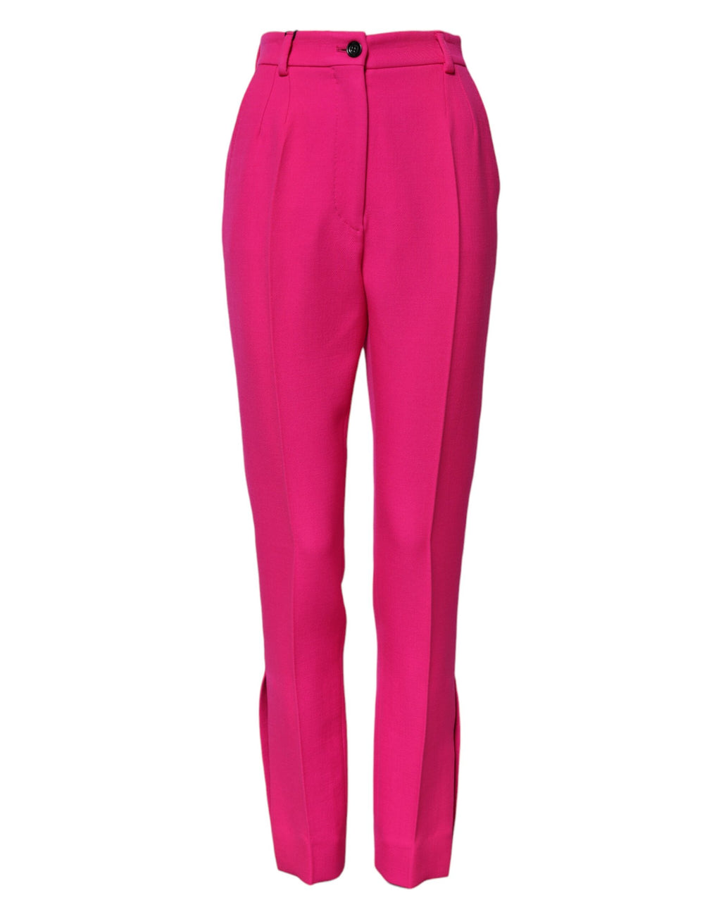 Fuchsia Pink HighWaist Tapered Hose 