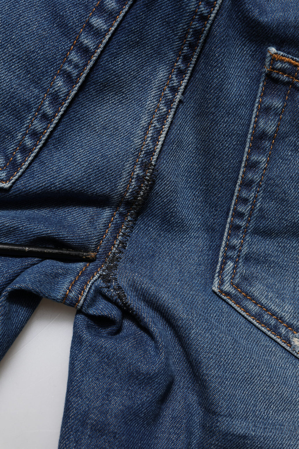 Dolce & Gabbana Blue Cotton Low Waist Skinny Denim Jeans