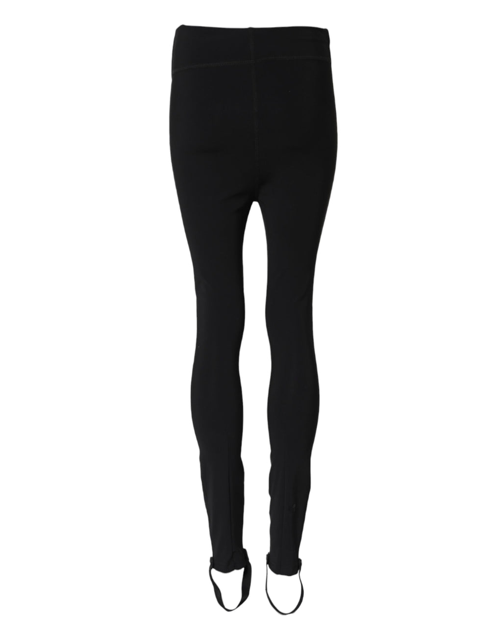 Schwarze Leggings mit hoher Taille 