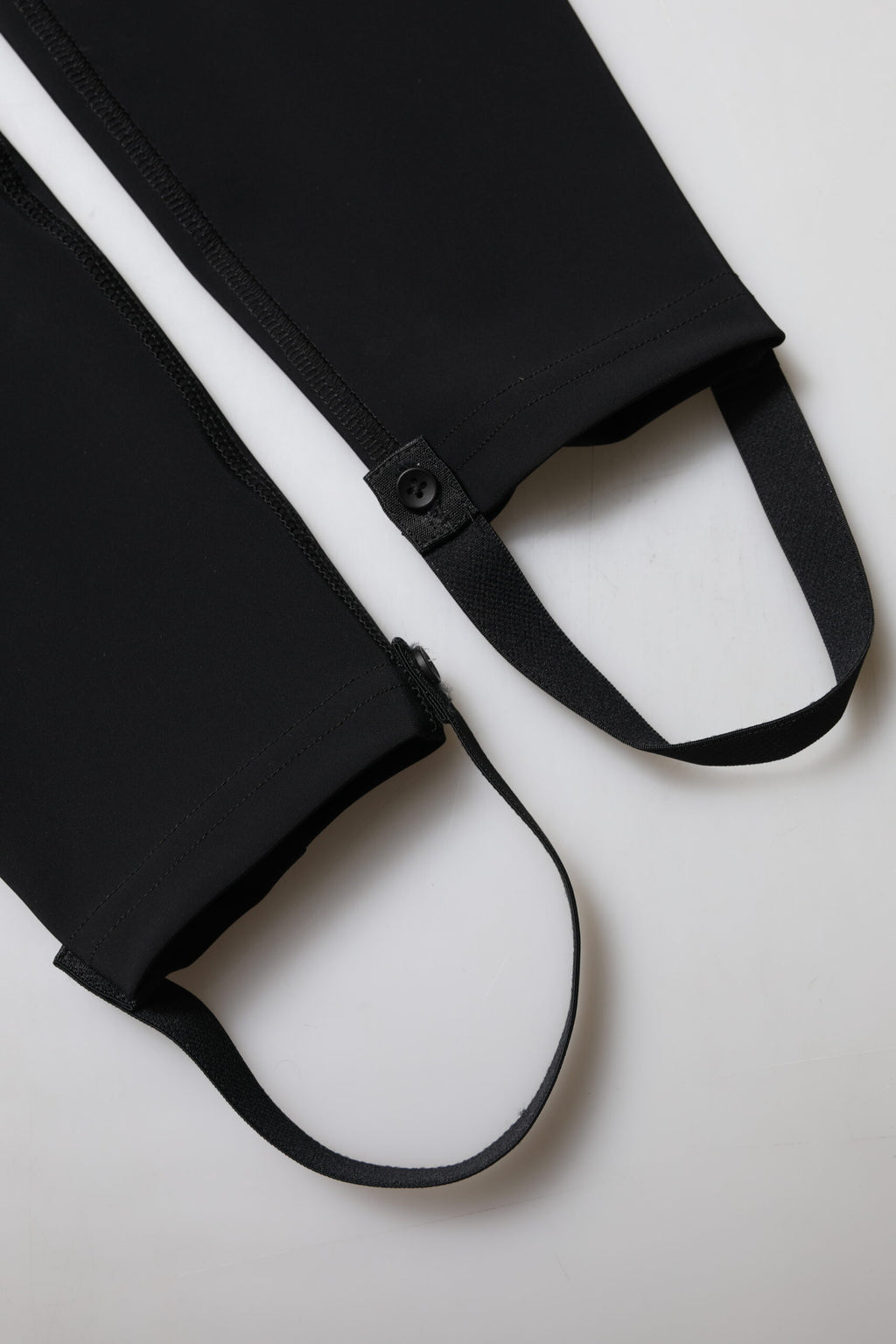 Schwarze Leggings mit hoher Taille 