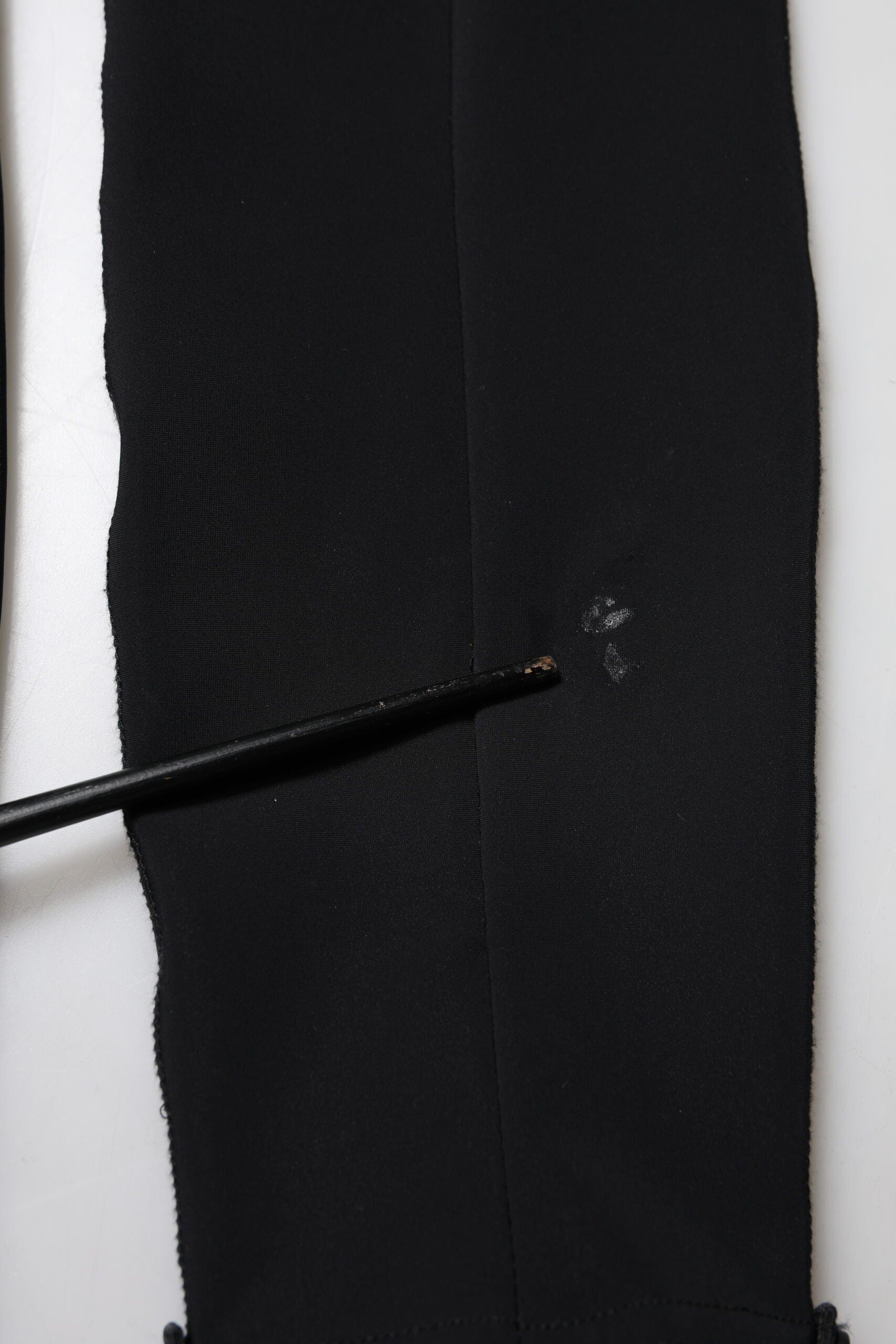 Schwarze Leggings mit hoher Taille