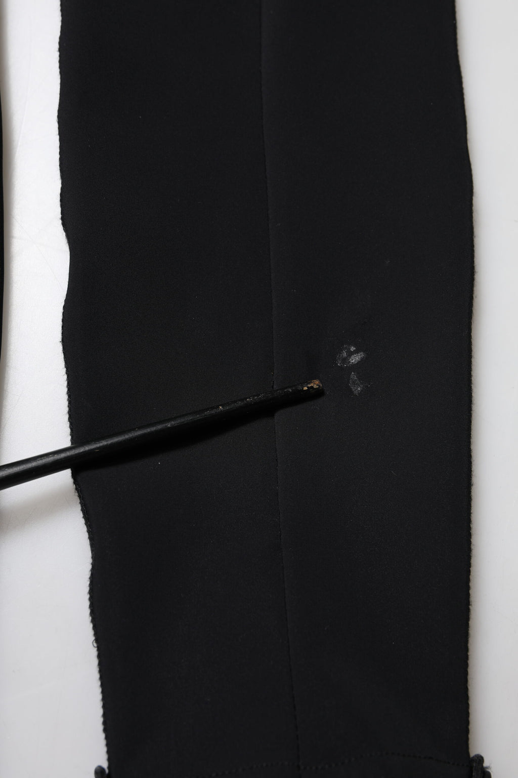 Schwarze Leggings mit hoher Taille 