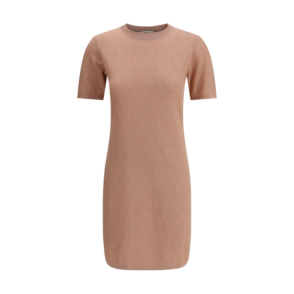 Midikleid mit FF-Muster