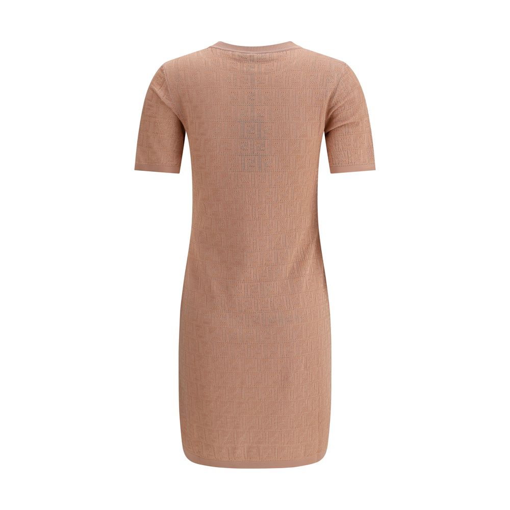 Midikleid mit FF-Muster