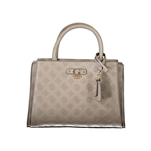 Braune Handtasche aus Polyethylen