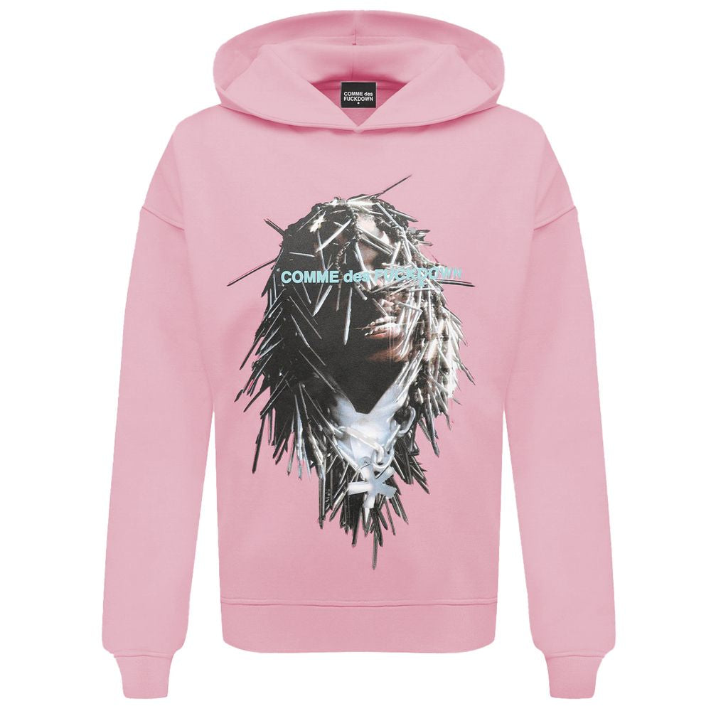 Rosa Baumwollpullover