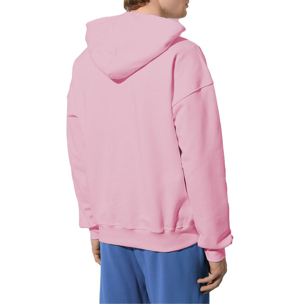 Rosa Baumwollpullover