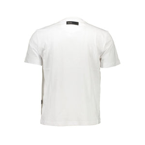 Weißes Baumwoll-T-Shirt