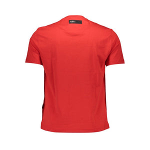 Rotes Baumwoll-T-Shirt