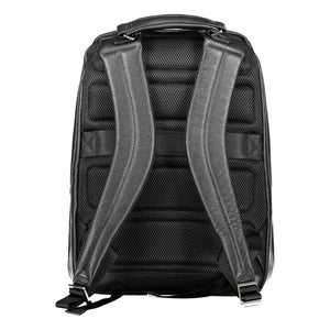 Schwarzer Nylonrucksack