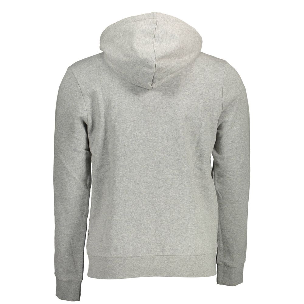 Grauer Baumwollpullover