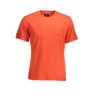 Rotes Baumwoll-T-Shirt