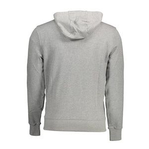 Grauer Baumwollpullover