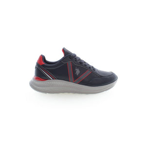Blauer Polyester-Sneaker