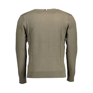 Grüner Baumwollpullover