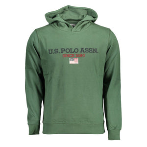 Grüner Baumwollpullover