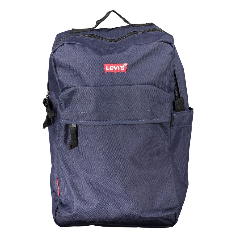 Blauer Polyester-Rucksack
