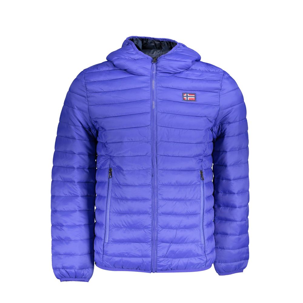 Blaue Polyamidjacke