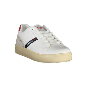 Weißer Sneaker aus Polyethylen