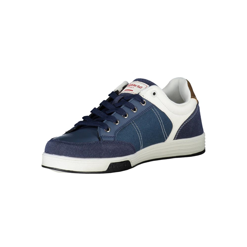 Blauer Polyester-Sneaker