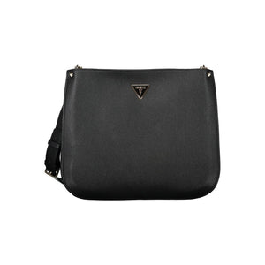 Schwarze Handtasche aus Polyethylen