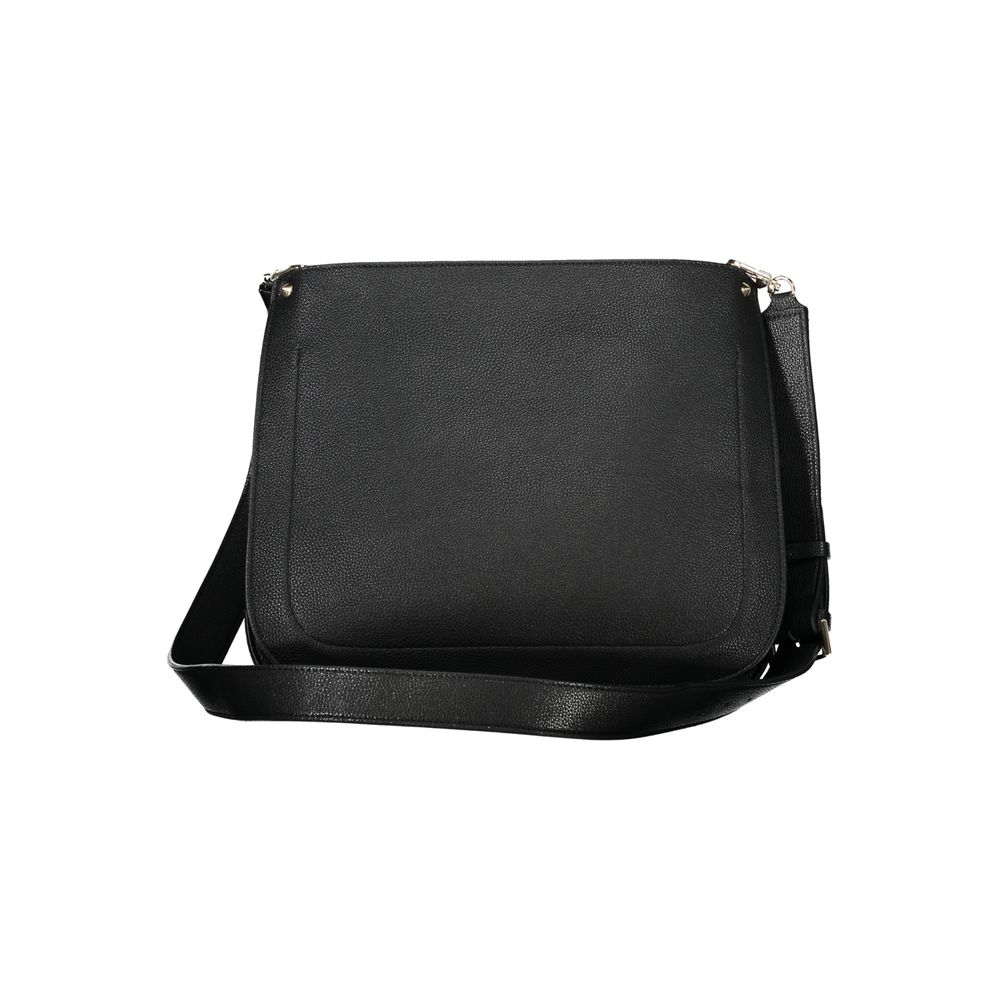 Schwarze Handtasche aus Polyethylen