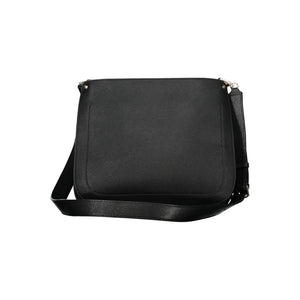 Schwarze Handtasche aus Polyethylen