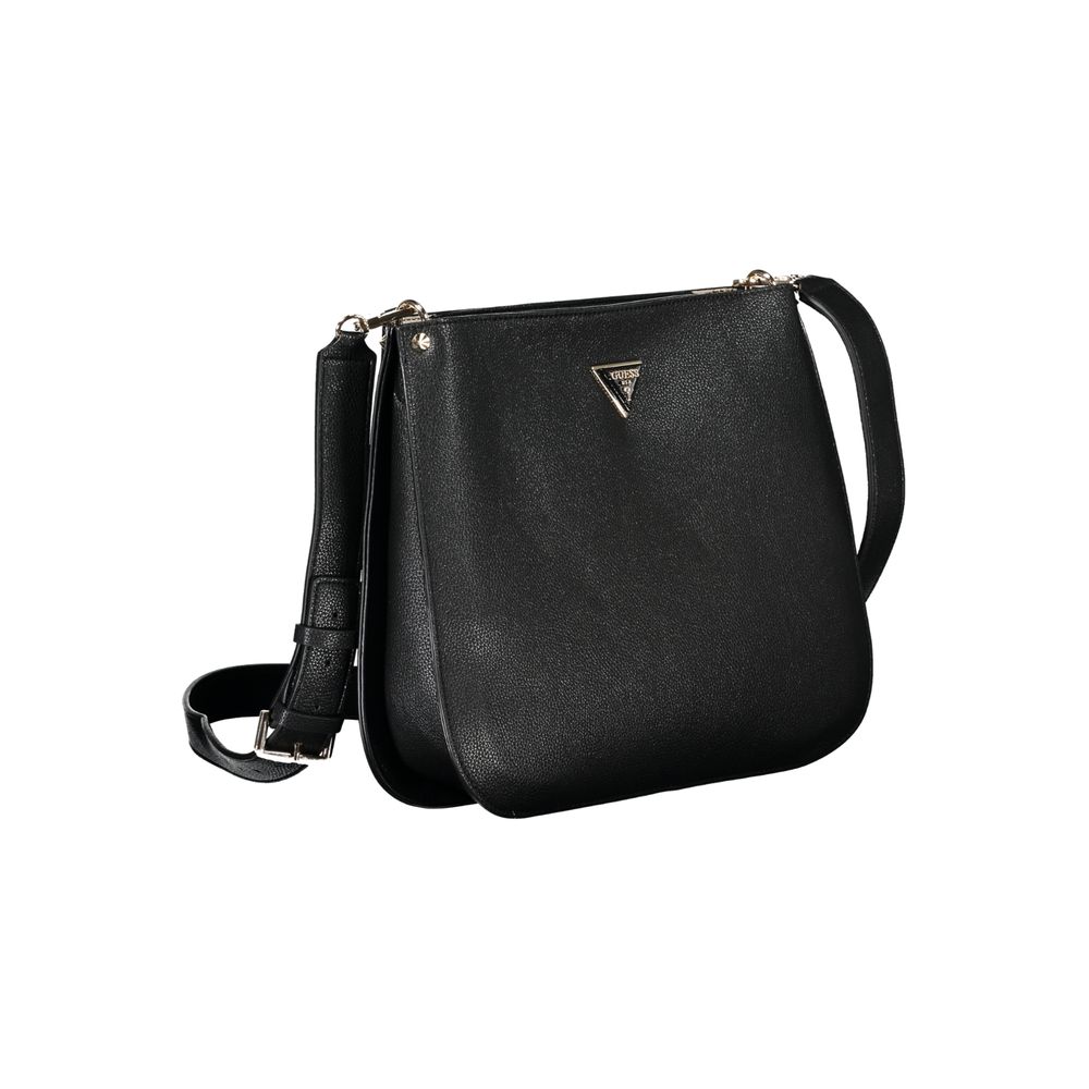 Schwarze Handtasche aus Polyethylen