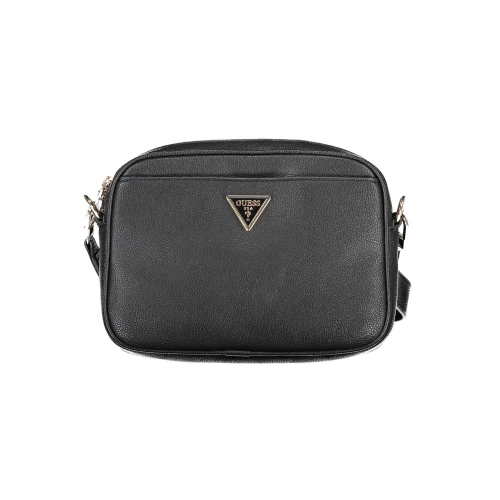 Schwarze Handtasche aus Polyethylen