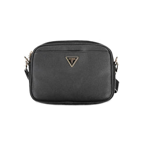 Schwarze Handtasche aus Polyethylen