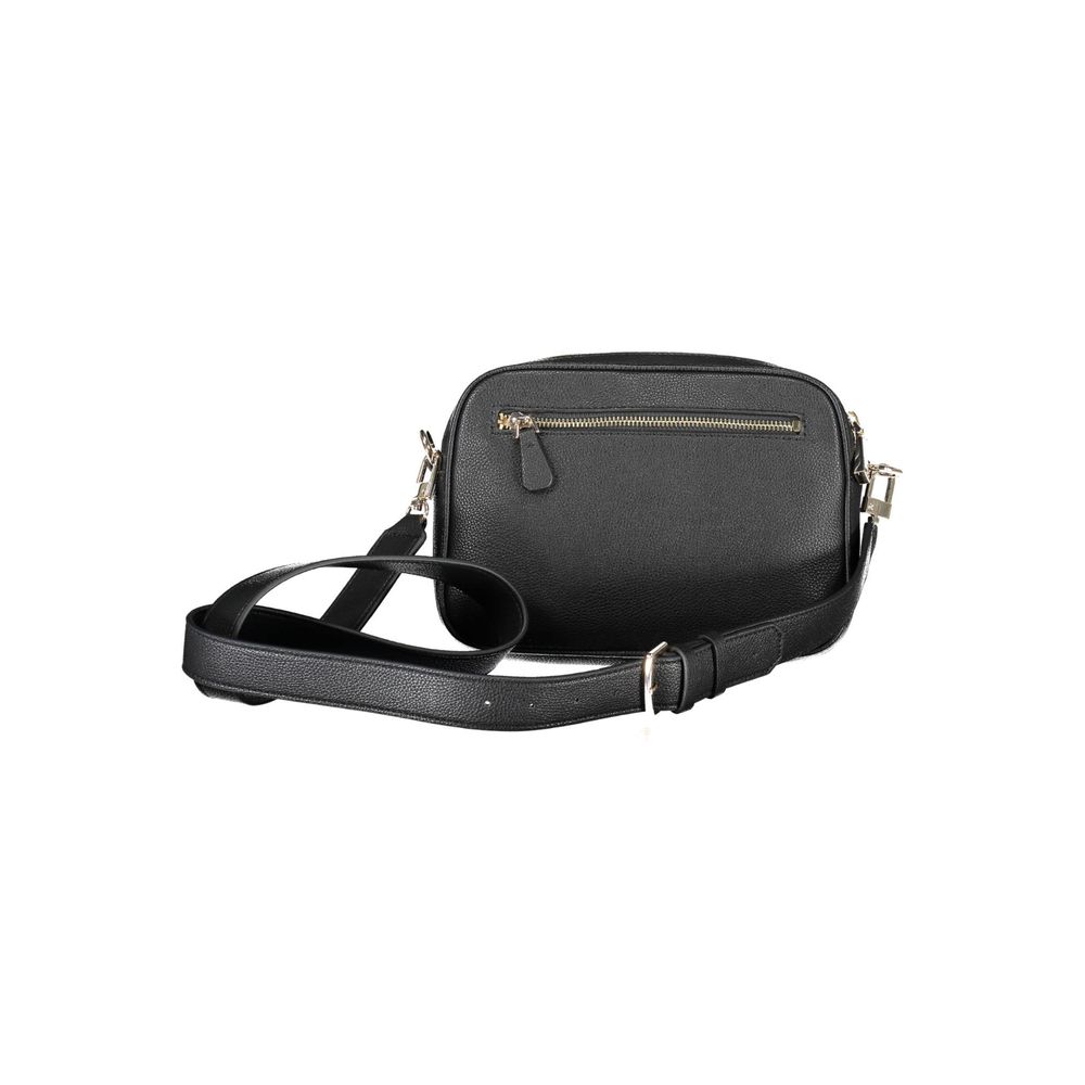 Schwarze Handtasche aus Polyethylen