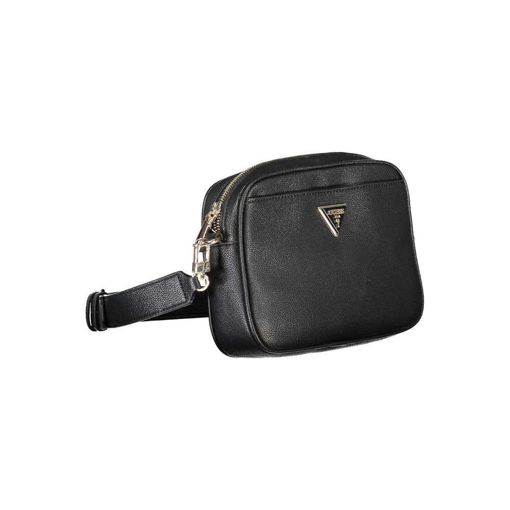 Schwarze Handtasche aus Polyethylen