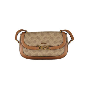 Beige Polyethylen Handtasche