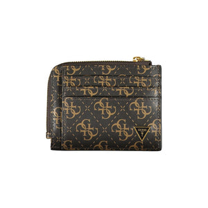 Braune Lederbrieftasche