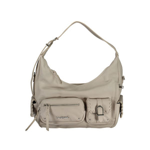 Weiße Handtasche aus Polyethylen