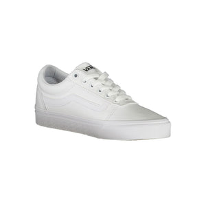 Weißer Polyester-Sneaker
