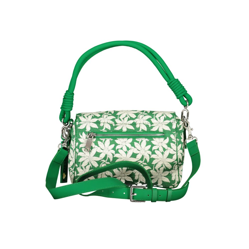 Grüne Handtasche aus Polyethylen