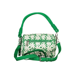 Grüne Handtasche aus Polyethylen