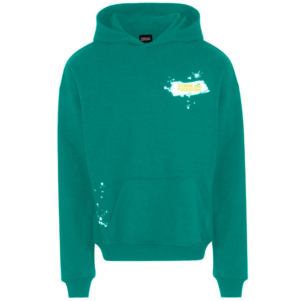 Grüner Baumwollpullover