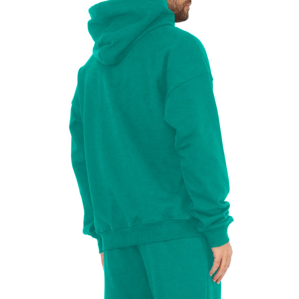 Grüner Baumwollpullover
