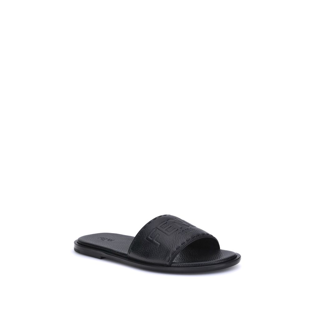 Sandalen mit Logo