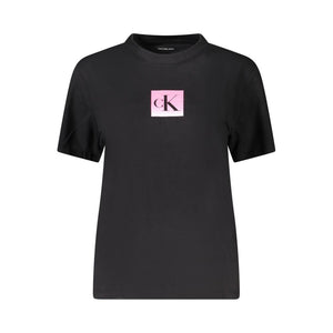 Schwarze Baumwolloberteile und T-Shirts