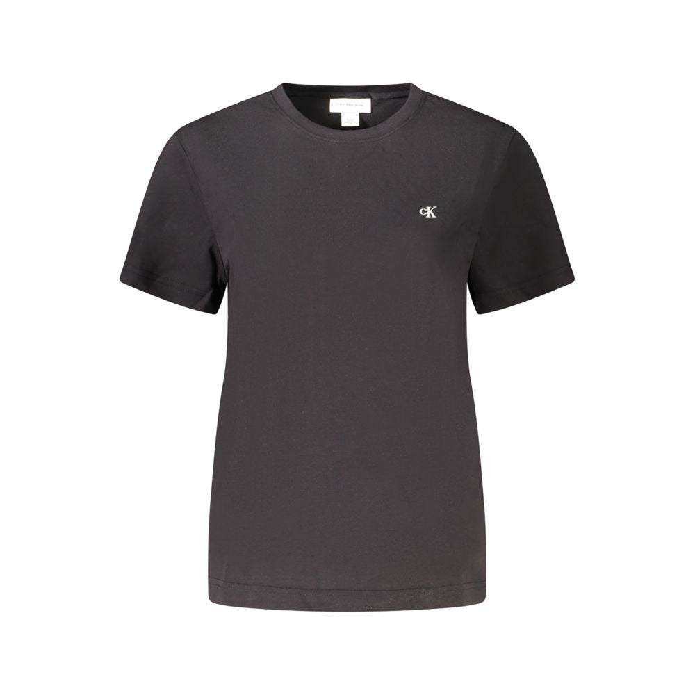 Schwarze Baumwolloberteile und T-Shirts