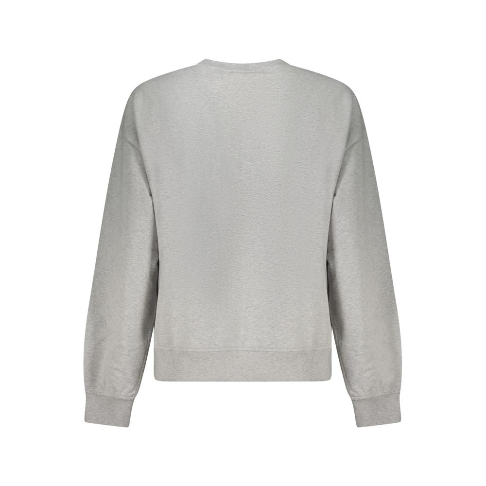 Grauer Baumwollpullover