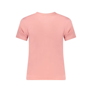 Pink Cotton Tops & T-Shirt